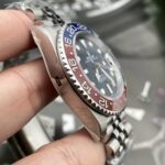 Super Clone Rolex GMT-Master II 126710BLRO “Pepsi” Jubilee — side profile