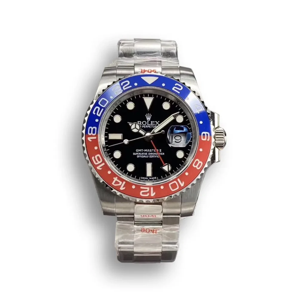 Super Clone Rolex GMT-Master II 126710BLRO “Pepsi” Oyster – Swiss SuperClone