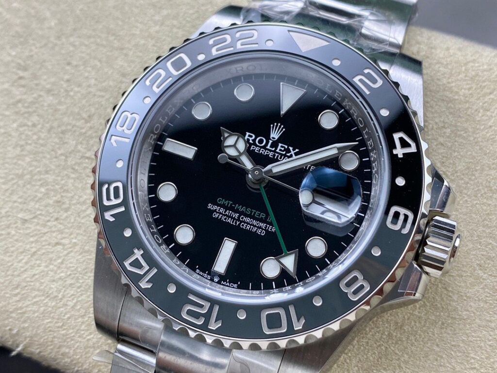 Super Clone Rolex GMT-Master II 126710GRNR “Bruce Wayne” Oyster 2024