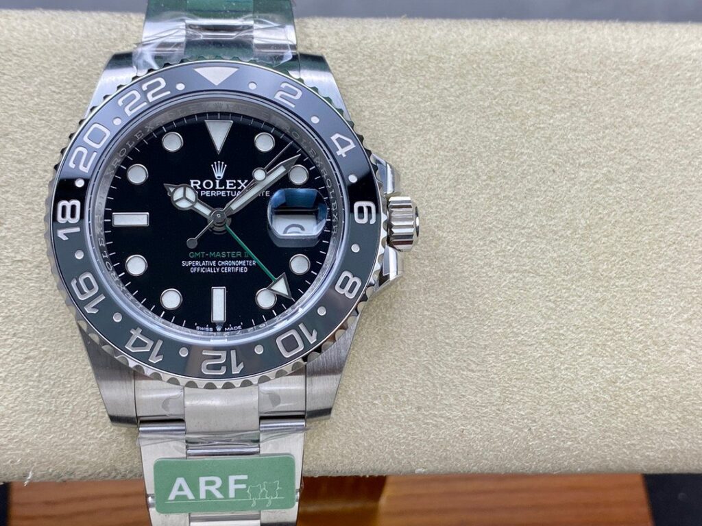 Super Clone Rolex GMT-Master II 126710GRNR “Bruce Wayne” Oyster 2024