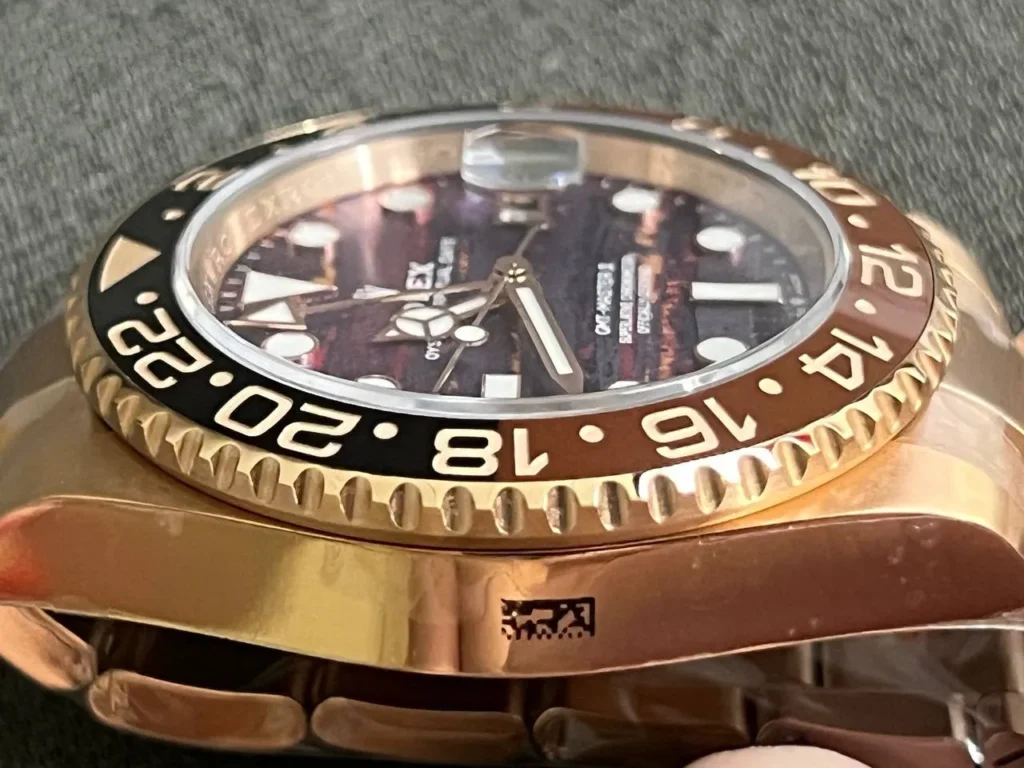Super Clone Rolex GMT-Master II 126715CHNR Tiger Iron Dial — view 10