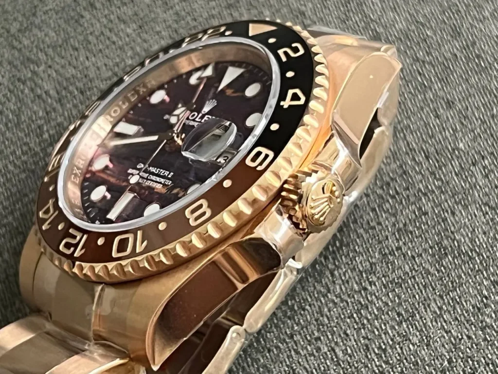 Super Clone Rolex GMT-Master II 126715CHNR Tiger Iron Dial — view 11