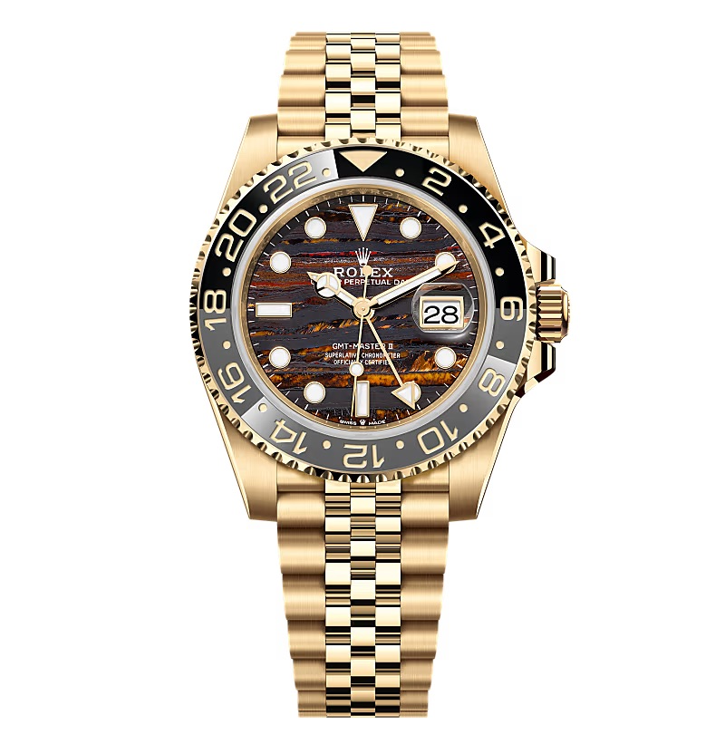 Super Clone Rolex GMT-Master II 126718GRNR Tiger Iron Dial – Swiss SuperClone