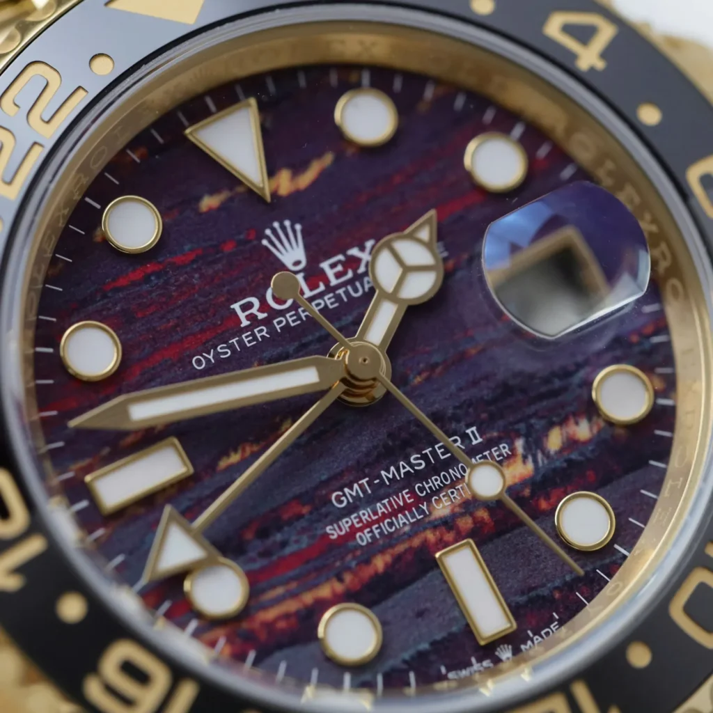 Super Clone Rolex GMT-Master II 126718GRNR Tiger Iron Dial – Swiss SuperClone