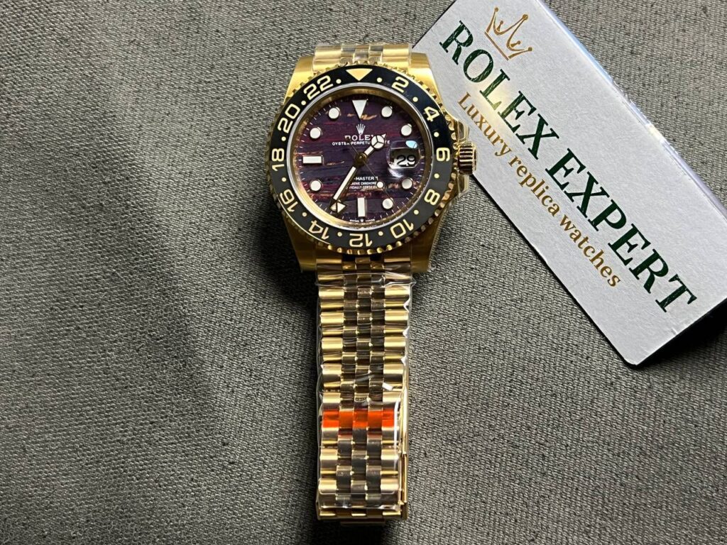Super Clone Rolex GMT-Master II 126718GRNR Tiger Iron Dial – Swiss SuperClone