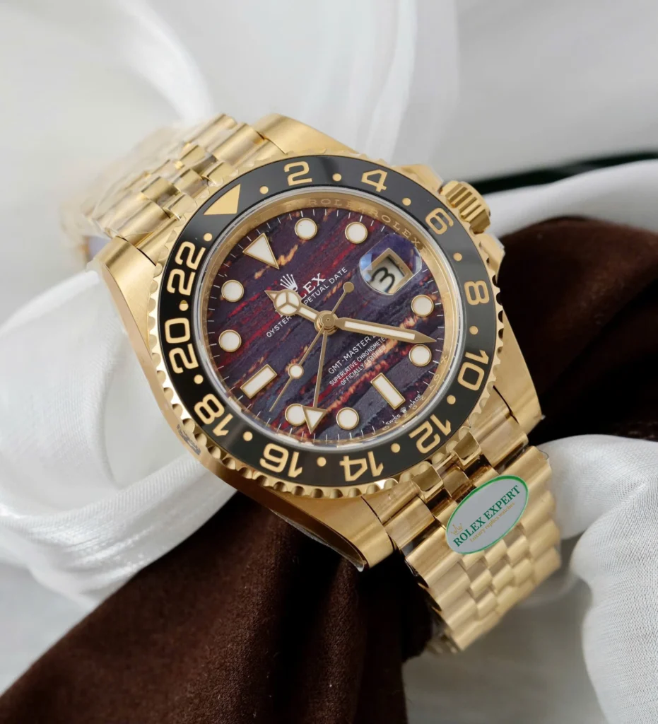 Super Clone Rolex GMT-Master II 126718GRNR Tiger Iron Dial – Swiss SuperClone