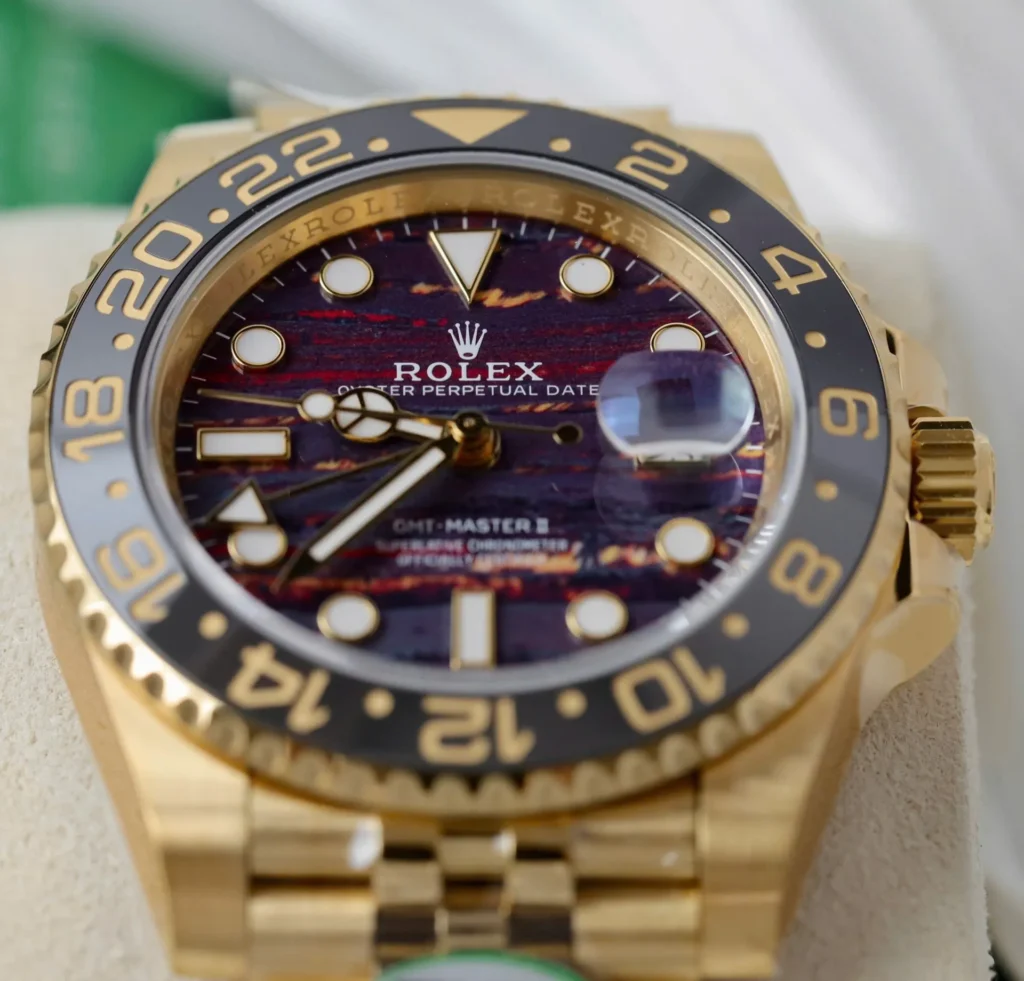 Super Clone Rolex GMT-Master II 126718GRNR Tiger Iron Dial – Swiss SuperClone