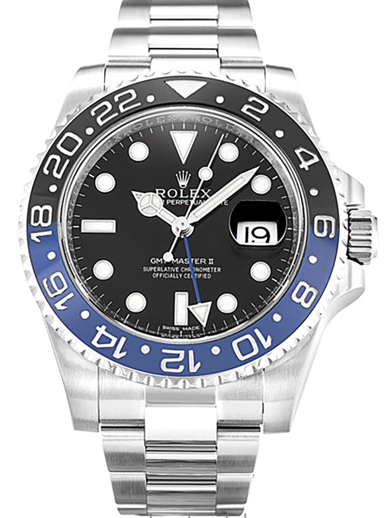 Super Clone Rolex GMT-Master II Black Dial 116710BLNR “Batman” – Swiss SuperClone