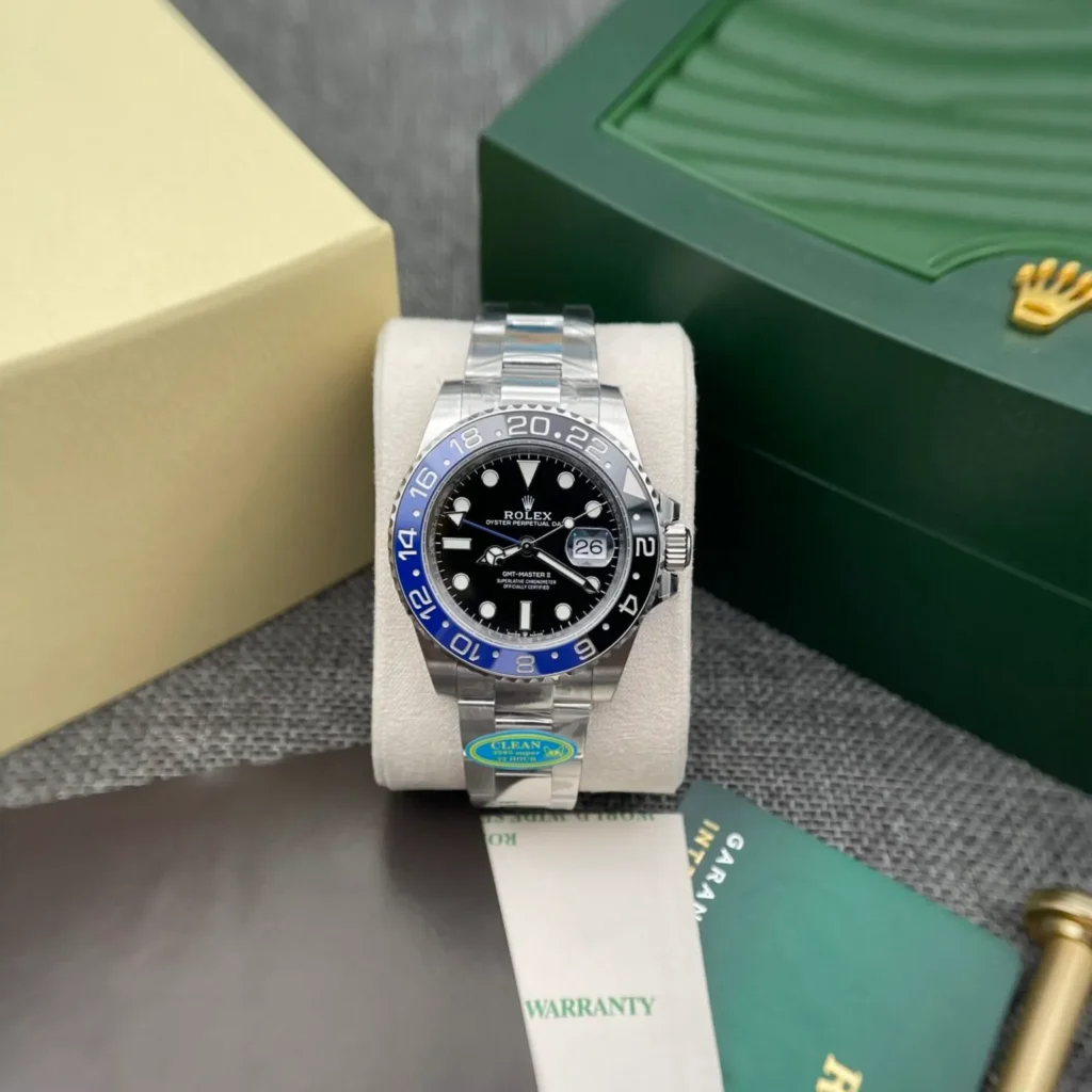 Super Clone Rolex GMT-Master II Black Dial 116710BLNR “Batman” – Swiss SuperClone