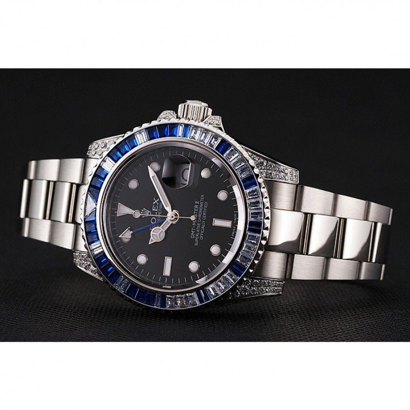 Super Clone Rolex GMT-Master II Black Dial 1453747
