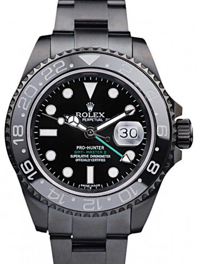 Super Clone Rolex GMT-Master II Black Dial REP016828 – Swiss SuperClone