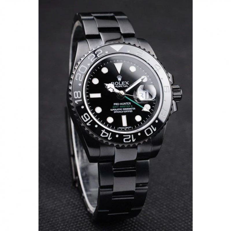 Super Clone Rolex GMT-Master II Black Dial REP016828 – Swiss SuperClone