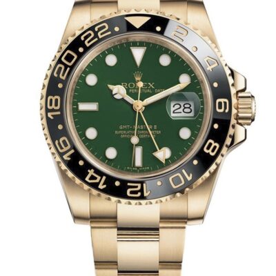 Super Clone Rolex GMT-Master II Green Dial 116718LN