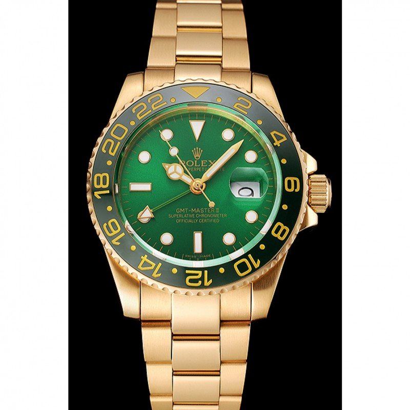 Super Clone Rolex GMT-Master II Green Dial 116718LN – Swiss SuperClone