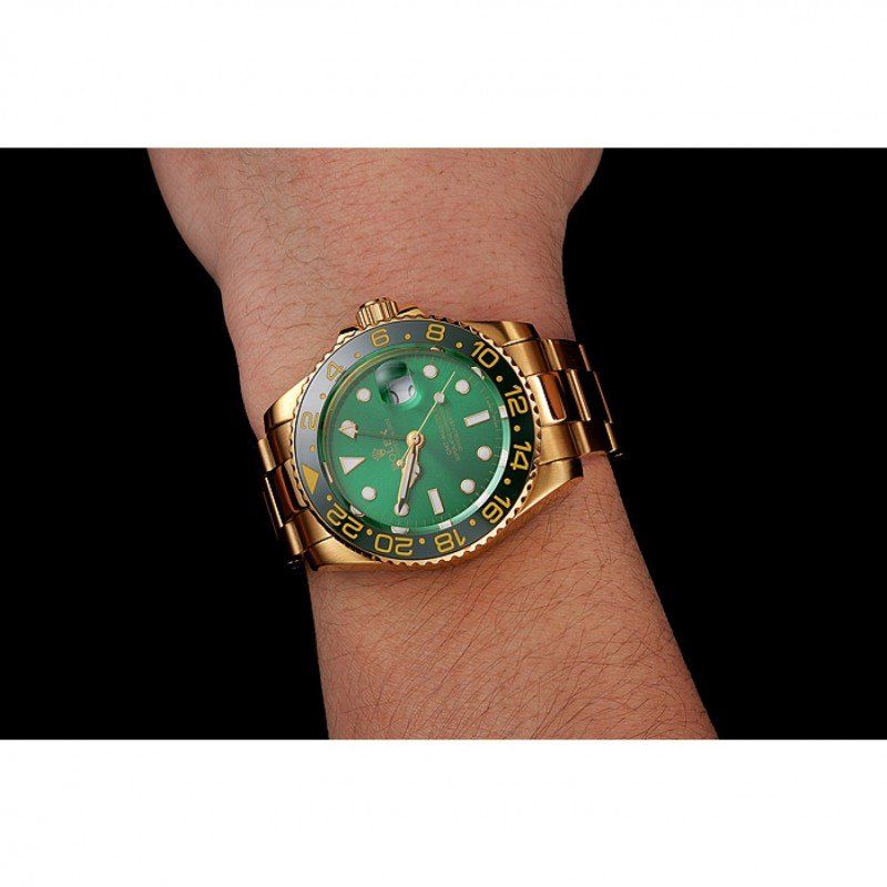 Super Clone Rolex GMT-Master II Green Dial 116718LN – Swiss SuperClone