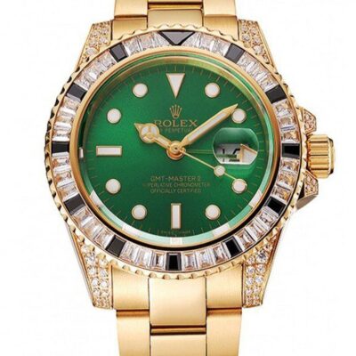 Super Clone Rolex GMT-Master II Green Dial 1453748