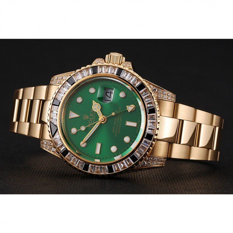 Super Clone Rolex GMT-Master II Green Dial 1453748