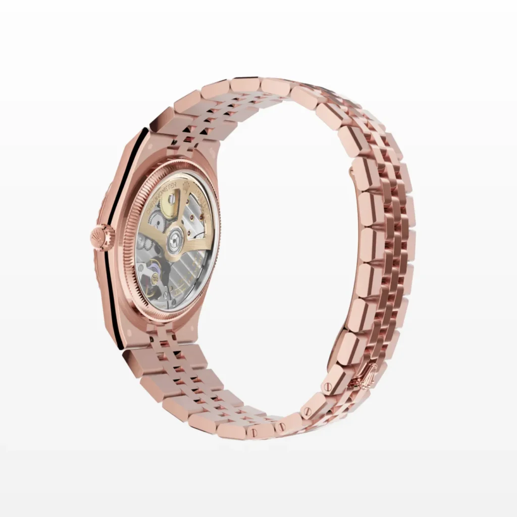 Super Clone Rolex Land-Dweller 36 mm Everose gold (2025)