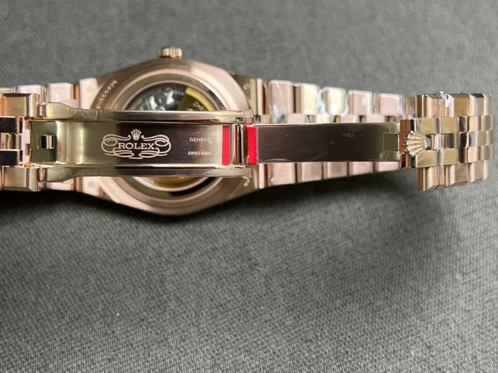 Super Clone Rolex Land-Dweller 40 mm Everose gold (2025)