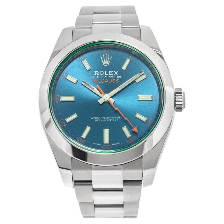 Super Clone Rolex Milgauss Blue Dial 116400GV – Swiss SuperClone