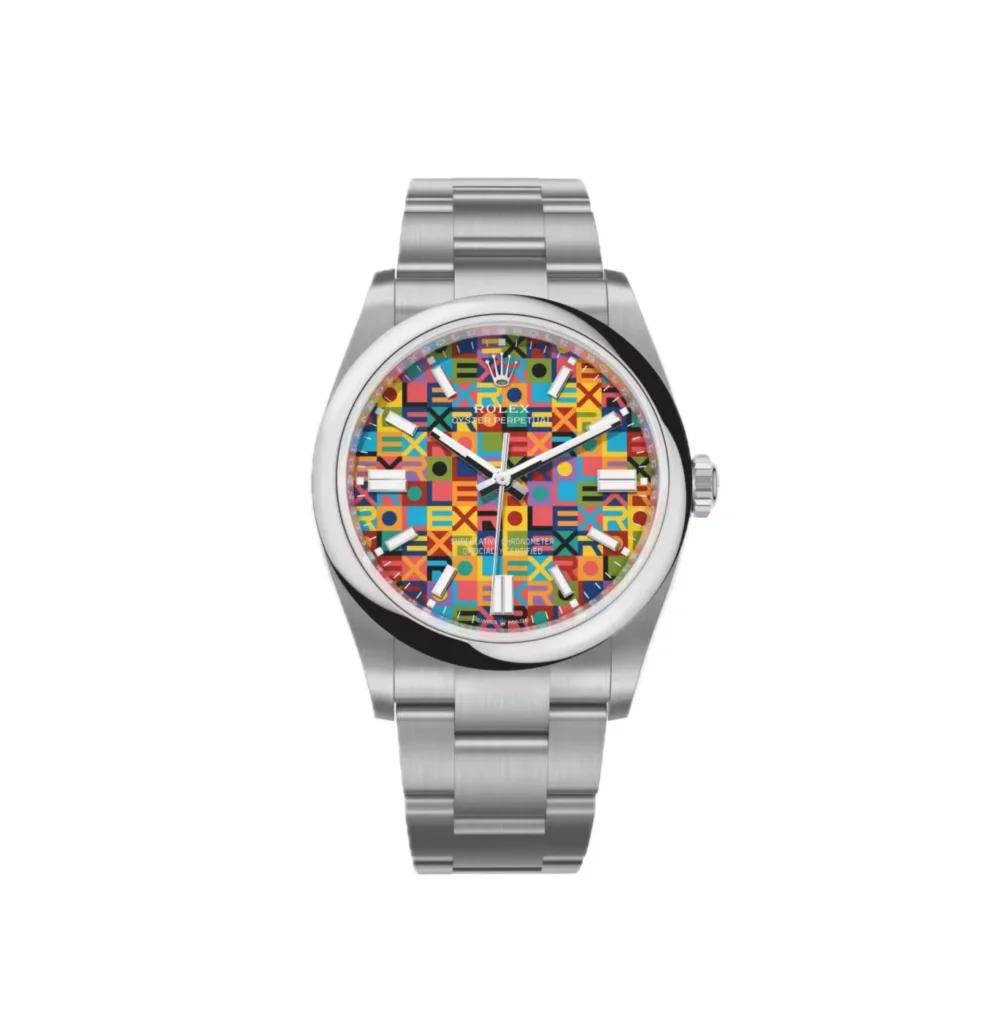 Super Clone Rolex Oyster Perpetual Jubilee Motif (2026) SuperClone
