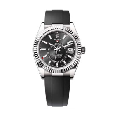 Super Clone Rolex Sky-Dweller Bright black Dial 336239