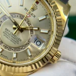 Super Clone Rolex Sky-Dweller Champagne Dial 336238