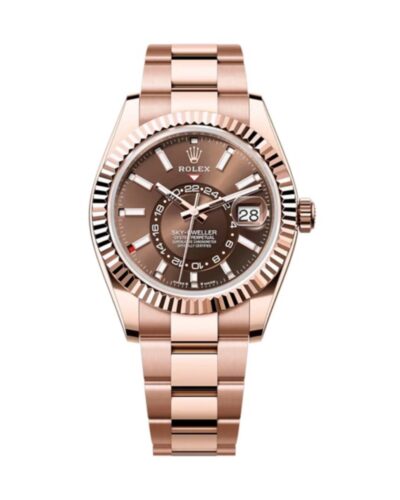 Super Clone Rolex Sky-Dweller Chocolate Dial 336935