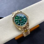 Super Clone Rolex Sky-Dweller Green Dial 336938 (Jubilee)