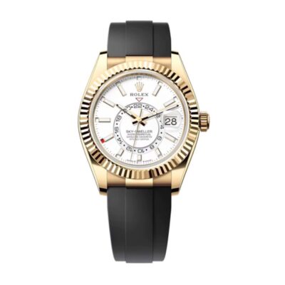Super Clone Rolex Sky-Dweller Intense white Dial 336238