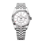 Super Clone Rolex Sky-Dweller Intense white Dial 336934 Jubilee – Swiss SuperClone