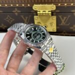 Super Clone Rolex Sky-Dweller Mint green Dial 336934 Jubilee – Swiss SuperClone