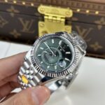 Super Clone Rolex Sky-Dweller Mint green Dial 336934 Jubilee – Swiss SuperClone