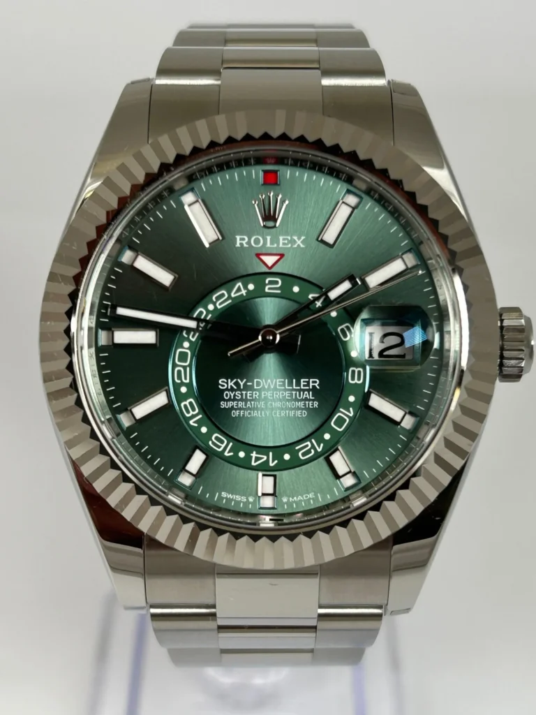 Super Clone Rolex Sky-Dweller Mint green Dial 336934 Oyster – Swiss SuperClone