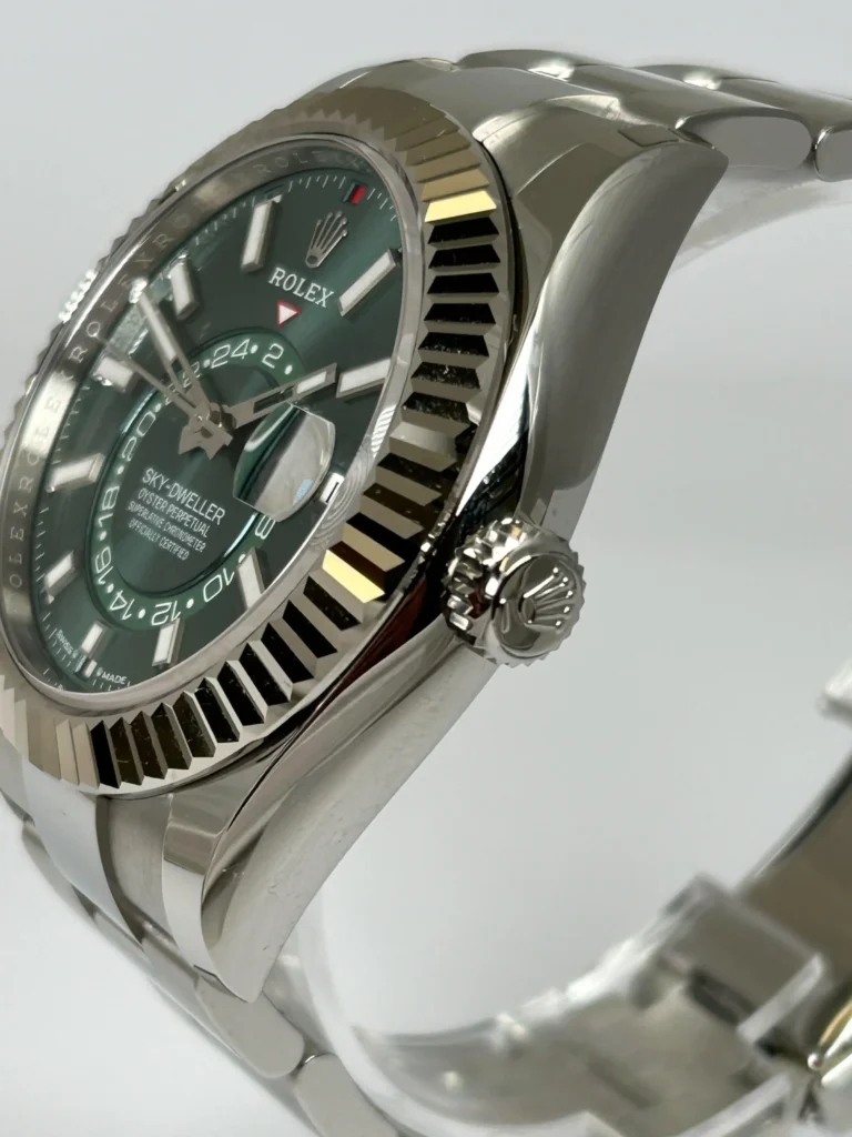 Super Clone Rolex Sky-Dweller Mint green Dial 336934 Oyster – Swiss SuperClone