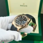 Super Clone Rolex Sky-Dweller Slate Dial 336235