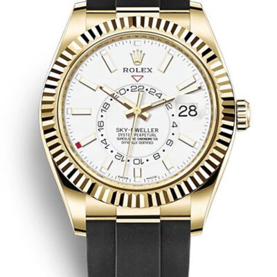 Super Clone Rolex Sky-Dweller White Dial 326238