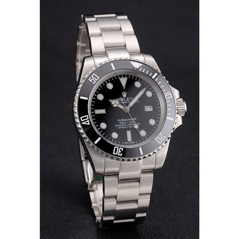 Super Clone Rolex Submariner Black Dial PR16233P