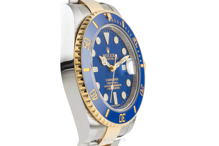 Super Clone Rolex Submariner Blue Dial 116613LB “Bluesy”