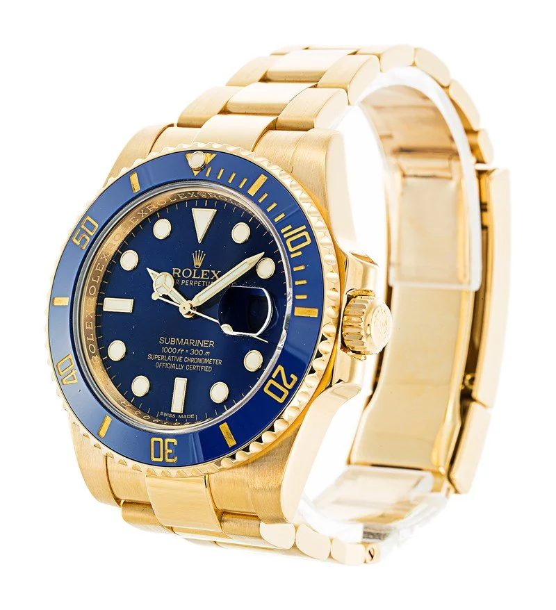 Super Clone Rolex Submariner Blue Dial 116618LB