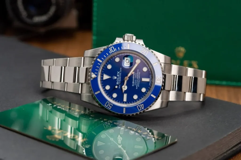 Super Clone Rolex Submariner Blue Dial 116619LB “Smurf”