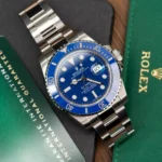 Super Clone Rolex Submariner Blue Dial 116619LB “Smurf”