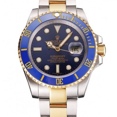 Super Clone Rolex Submariner Blue Dial PR16233B