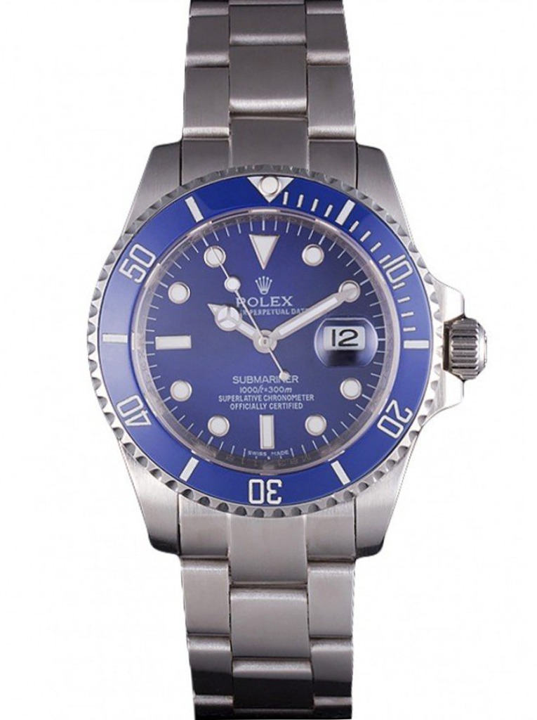 Super Clone Rolex Submariner Blue Dial SRL50 – Swiss SuperClone