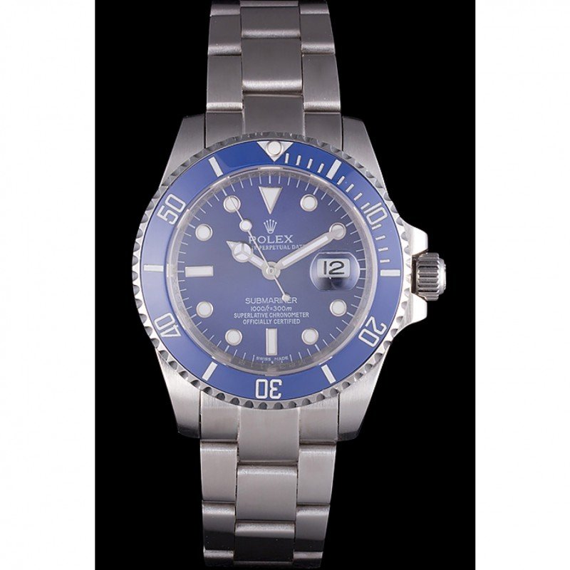 Super Clone Rolex Submariner Blue Dial SRL50 – Swiss SuperClone
