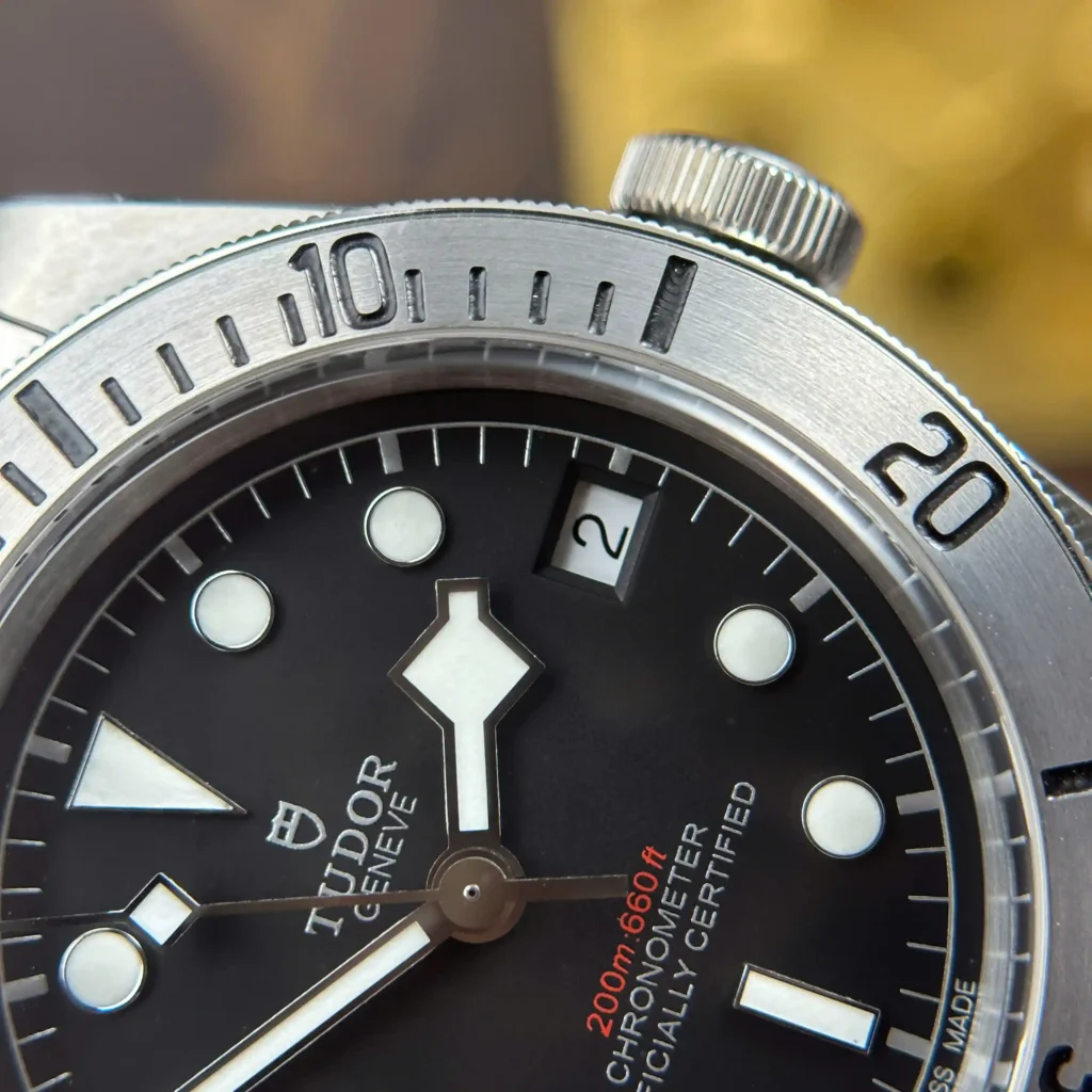 Super Clone Tudor Black Bay Steel M79730-0006 Titanium 41mm — clasp and links