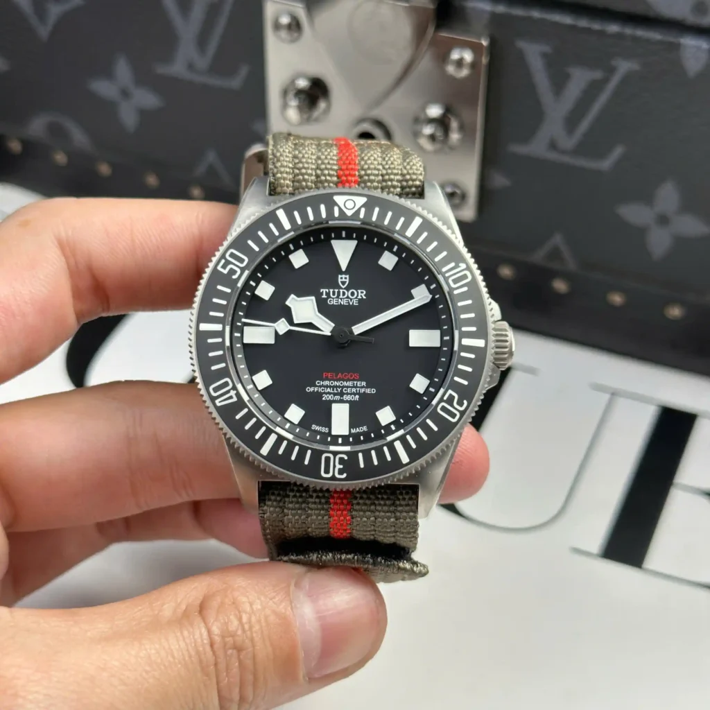 Super Clone Tudor Pelagos FXD Black 25717N 42mm Titanium –