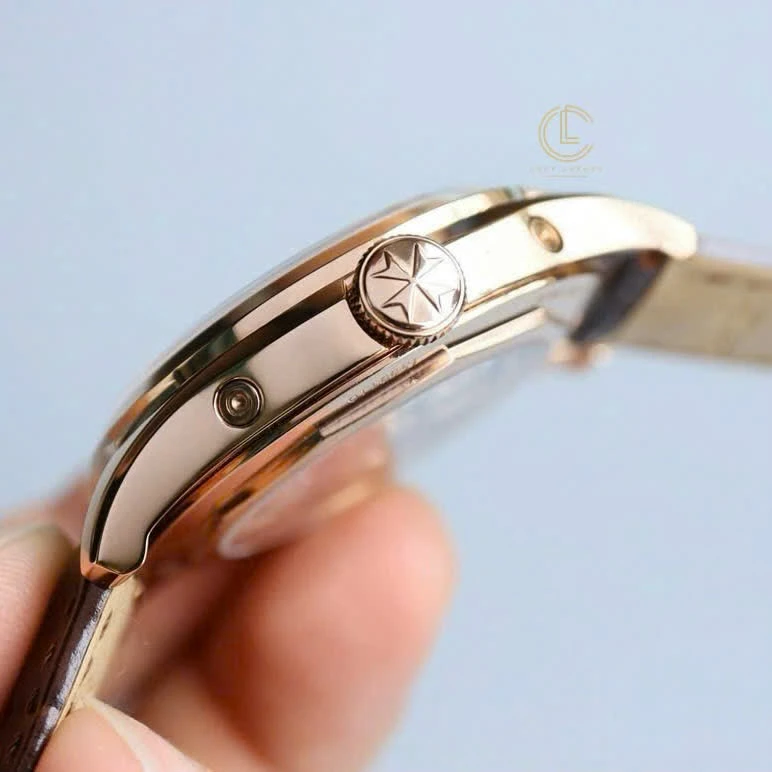 Super Clone Vacheron Constantin FiftySix Complete Calendar 4000E/000R-B065 41mm Rose Gold