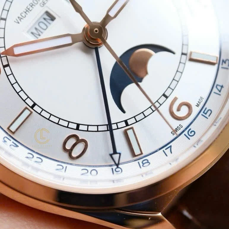 Super Clone Vacheron Constantin FiftySix Complete Calendar 4000E/000R-B438 40mm Rose Gold