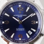 Super Clone Vacheron Constantin Overseas Blue Dial Number Roman 42mm –